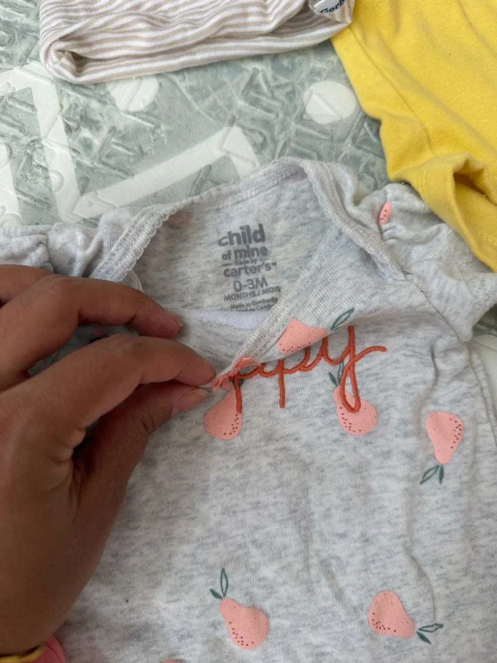 Carter's Baby Girl Mix & Match Set - Yellow, Pink, Red, Gray, Floral bundles